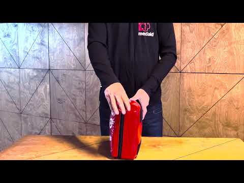 Medaid PRO car first aid kit with equipment - Red