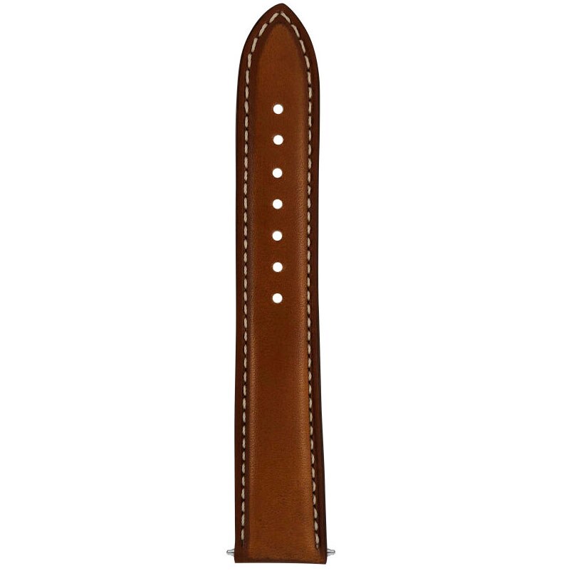 Zeppelin leather watch strap - light brown 20 mm