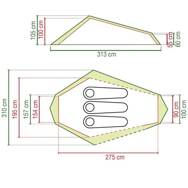 Coleman Cobra 3 3-person tent 