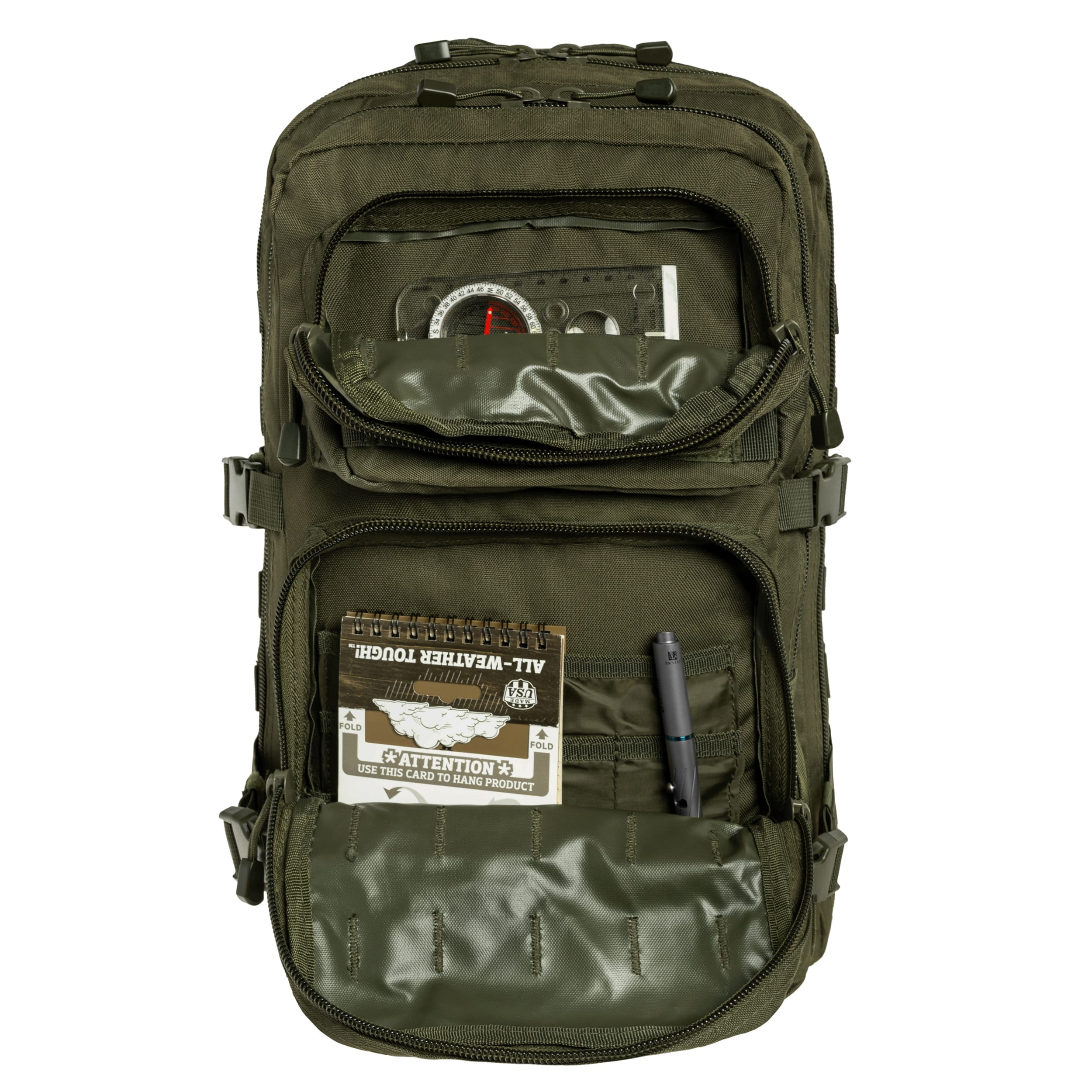 Mil-Tec Large Assault Pack 36 l Backpack - Olive