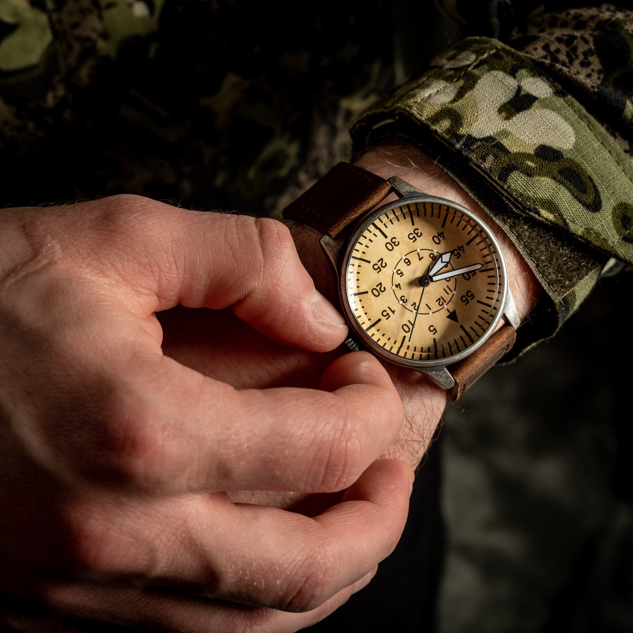 Mil-Tec Watch Army Vintage ME 109
