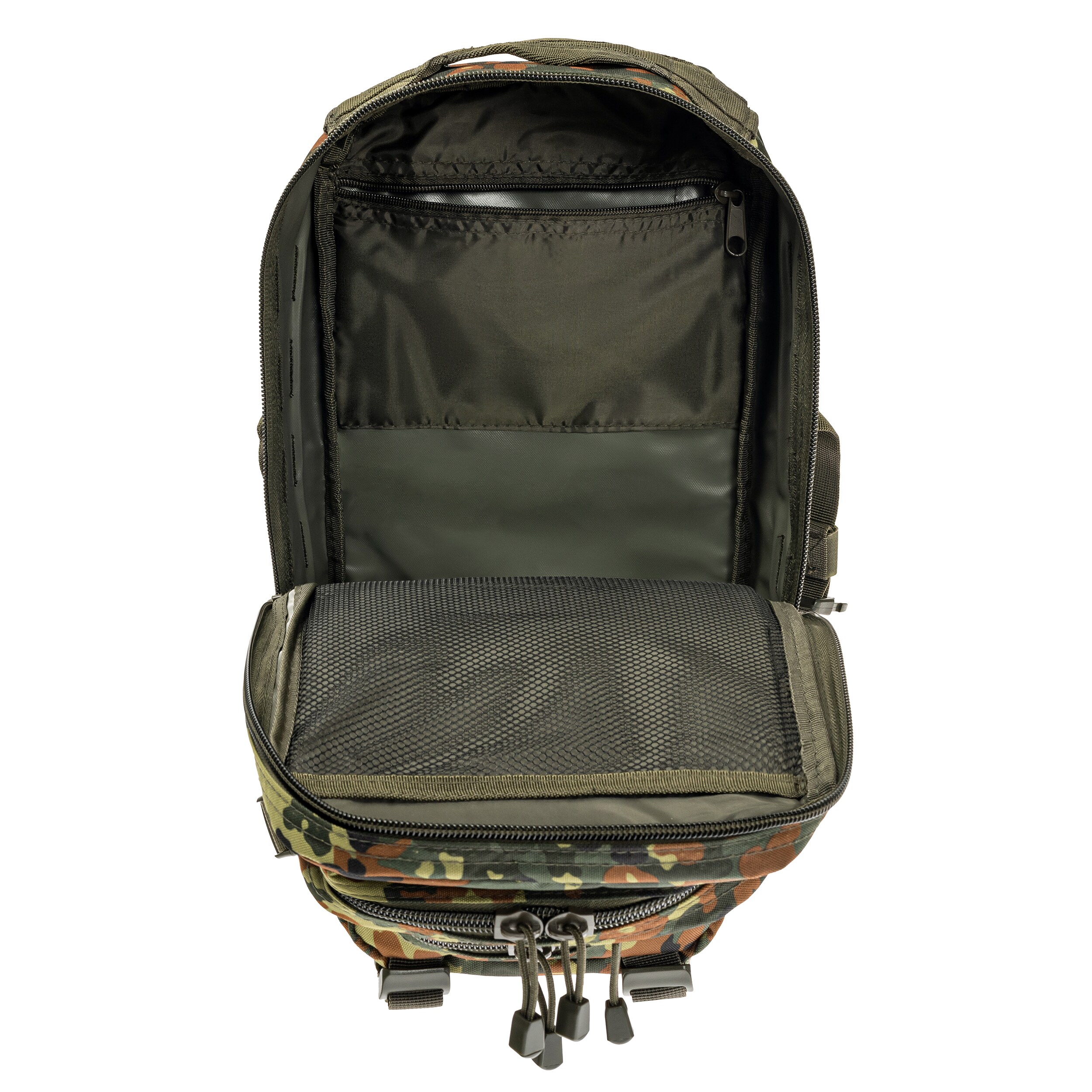 Mil-Tec Small Assault Pack Backpack 20 l - Flecktarn