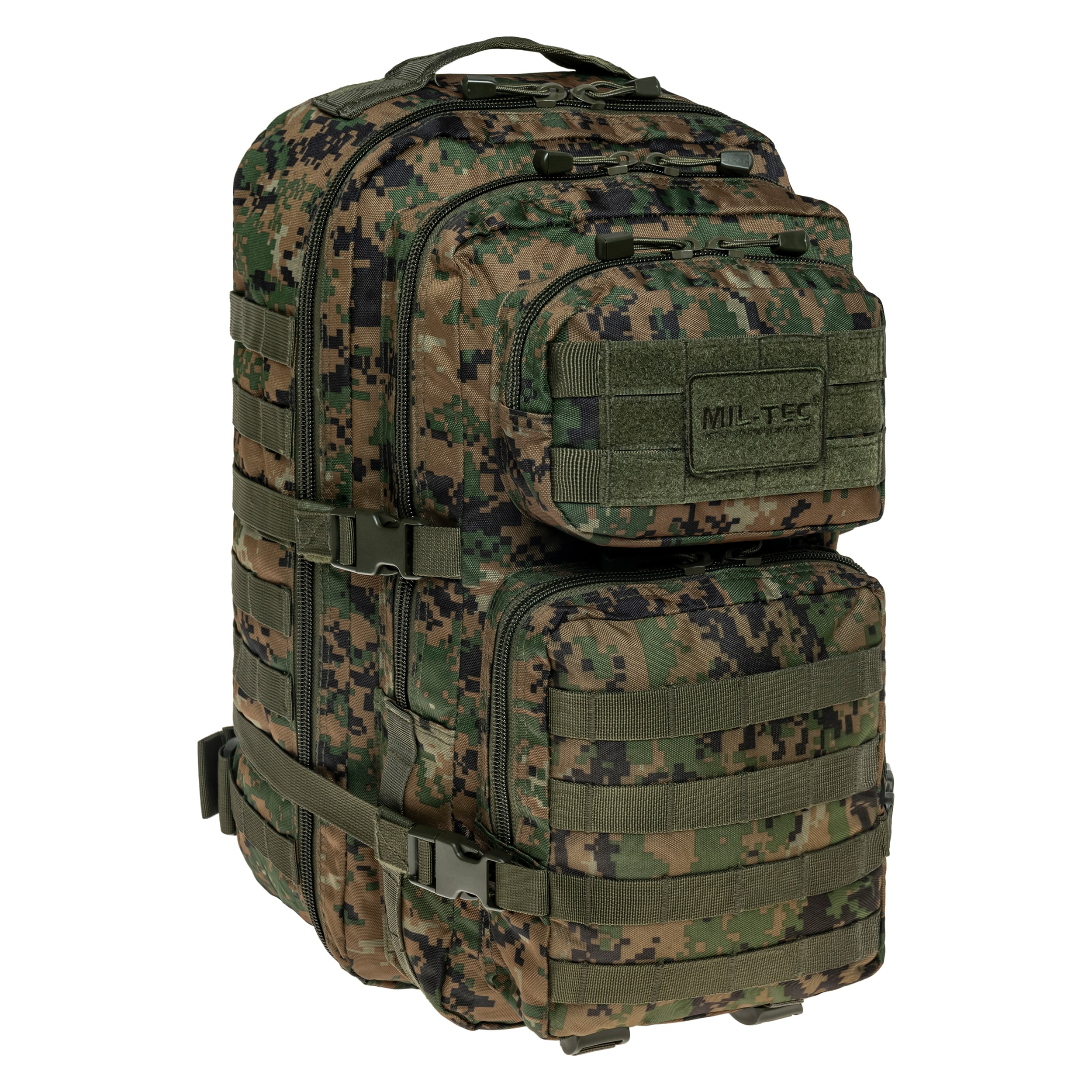 Mil-Tec Assault Pack Large Backpack 36 l - Digital Woodland