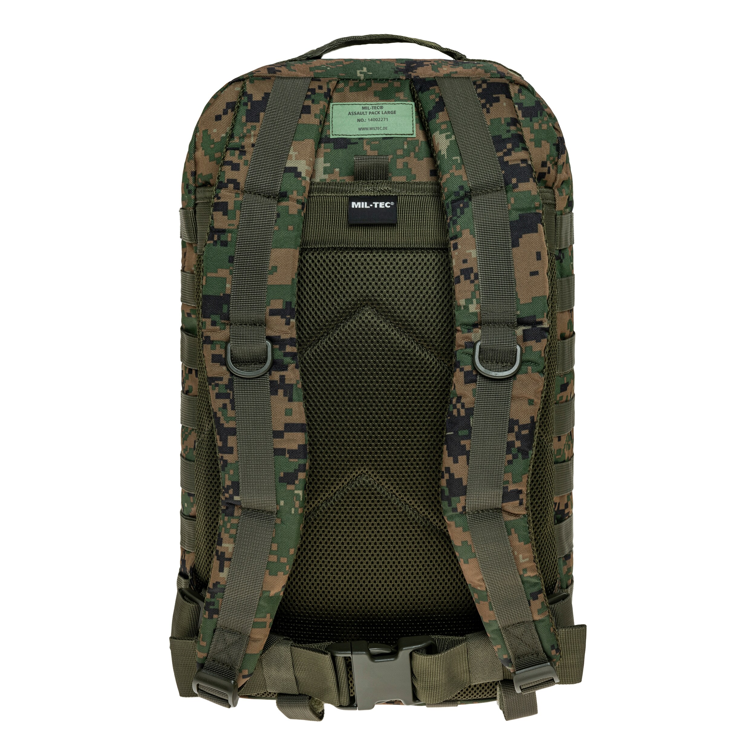 Mil-Tec Assault Pack Large Backpack 36 l - Digital Woodland