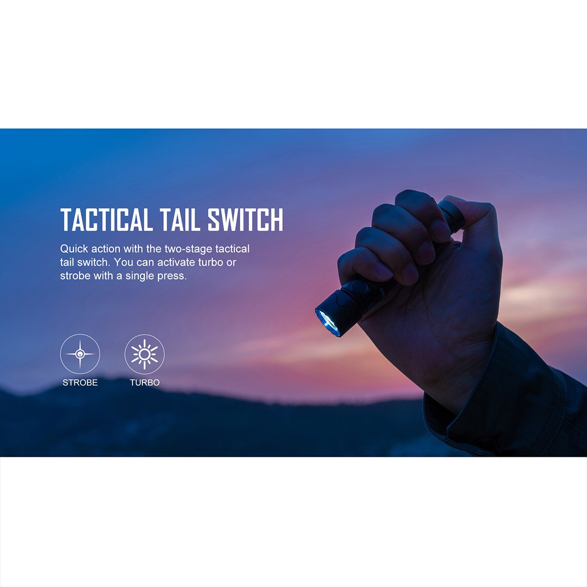 Olight Warrior Mini 2 Desert Tan Torch - 1750 lumens