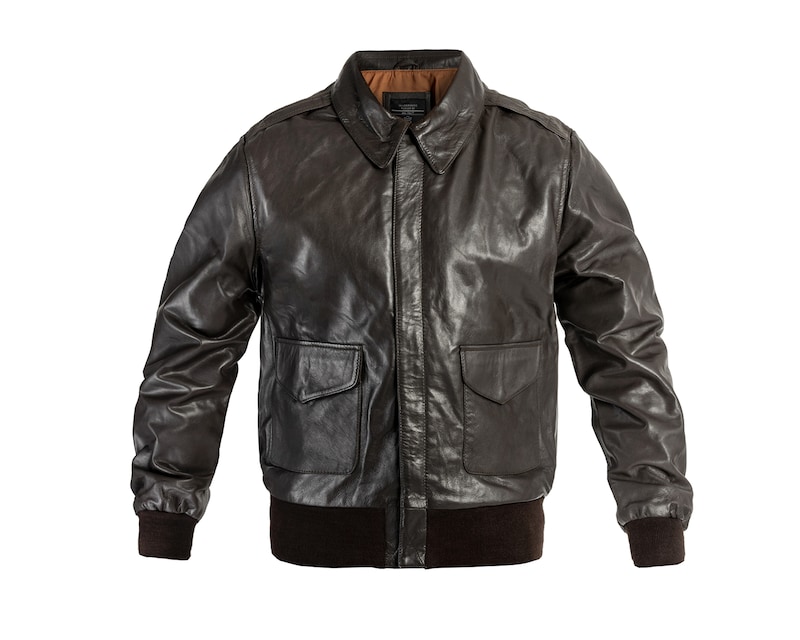 Mil Tec German Army Leather Jacket US B3 BOMBER JACKET SHEEPSKIN