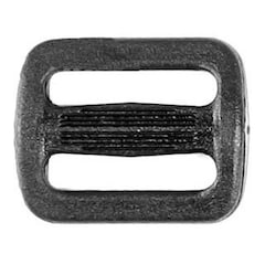 Wisport buckle regulator 25 mm 5 pcs - Black