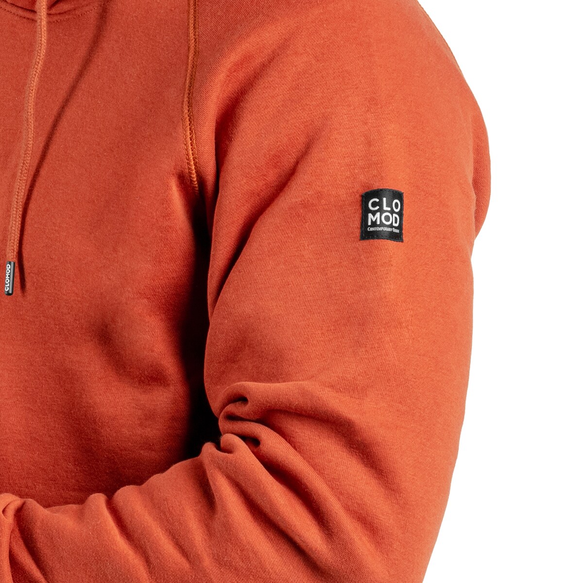 Pentagon CloMod Zip Hoody Blank - Maroon Red