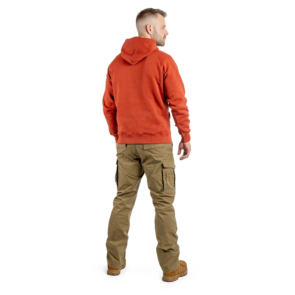 Pentagon CloMod Zip Hoody Blank - Maroon Red