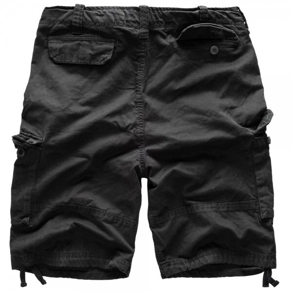 Surplus Vintage Washed Shorts - Black