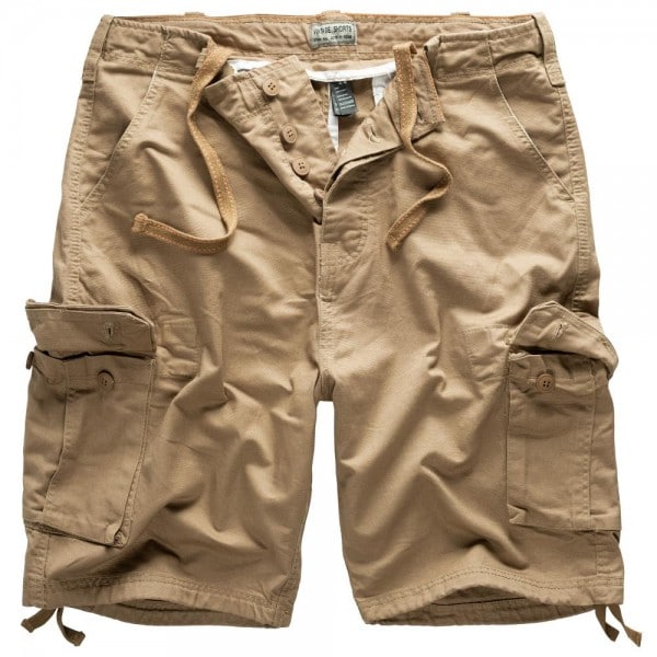 Surplus Vintage Washed Shorts - Beige