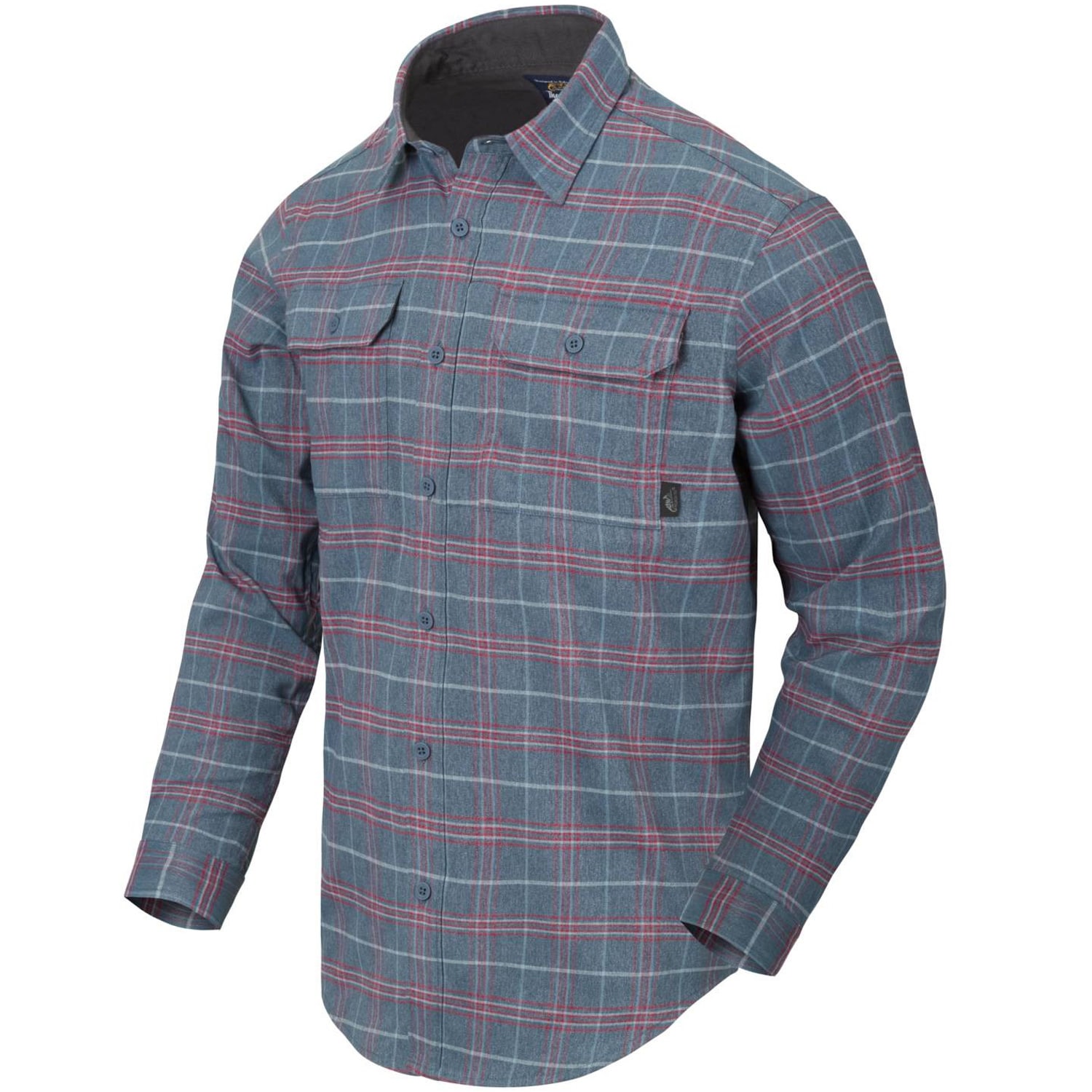 Helikon GreyMan Polyester/Nylon Shirt - Graphite Plaid