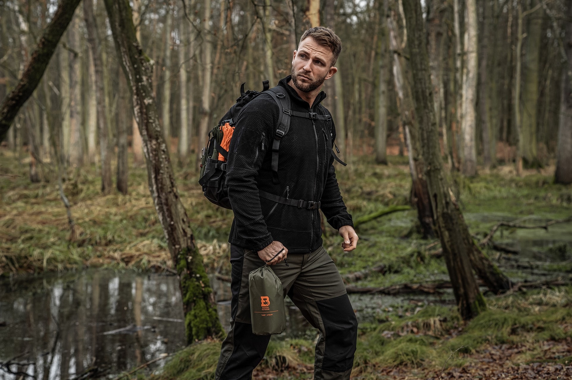 Helikon Alpha Tactical Fleece - Black