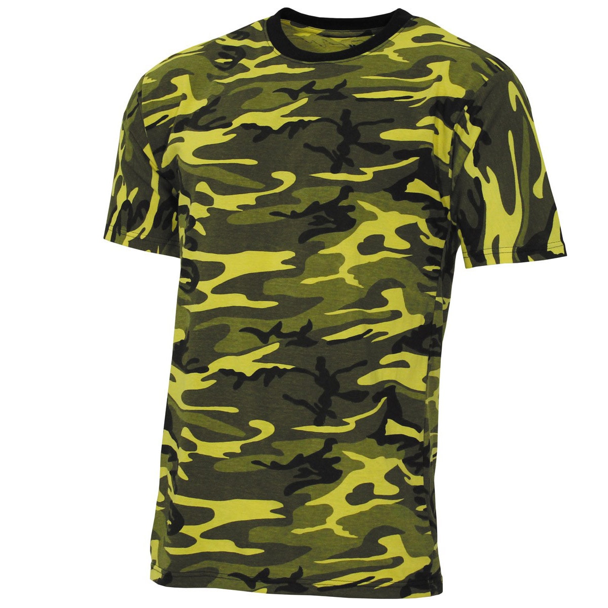 MFH Streetstyle T-shirt - Yellow Camo 