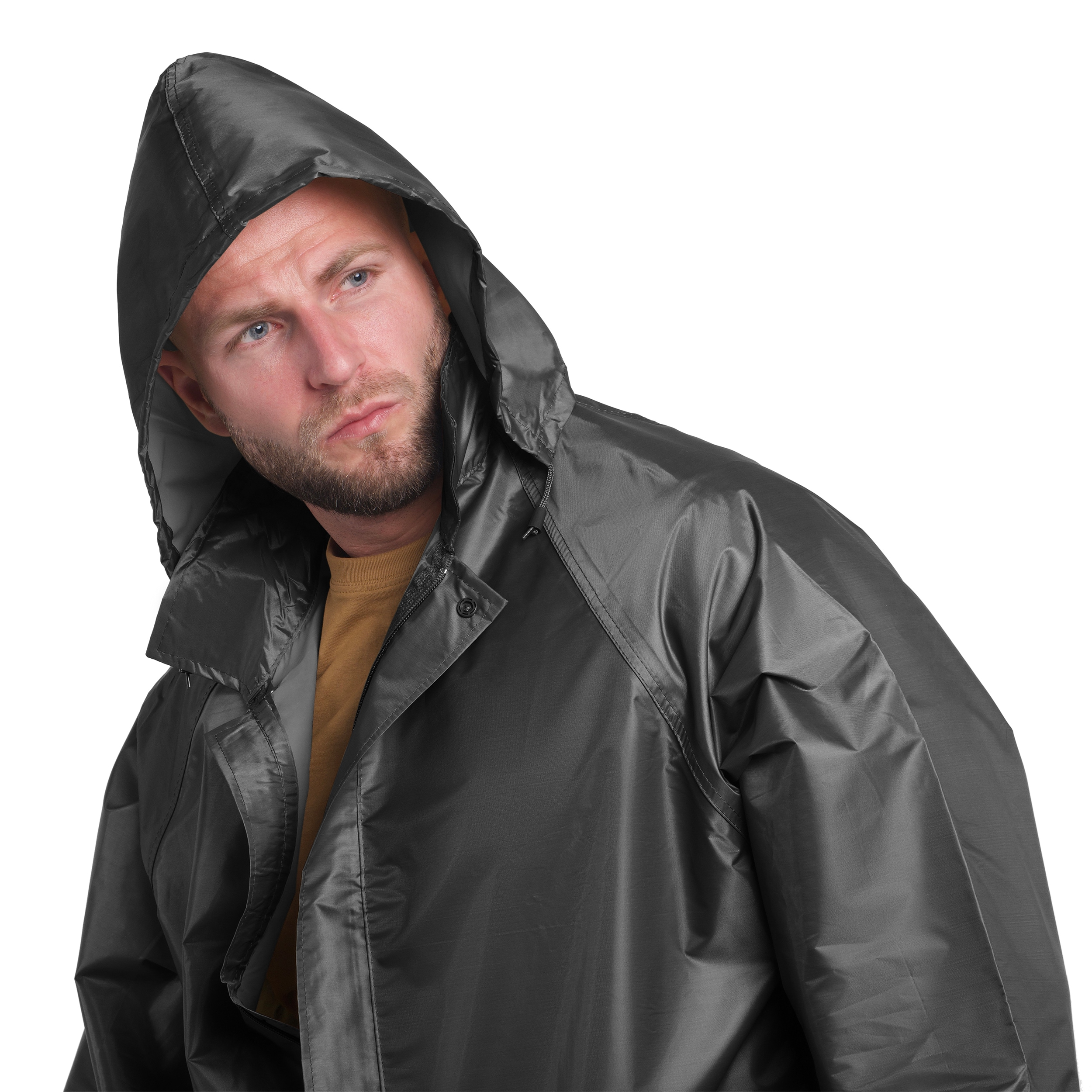 Mil-Tec Rainproof set jacket + pants - Black