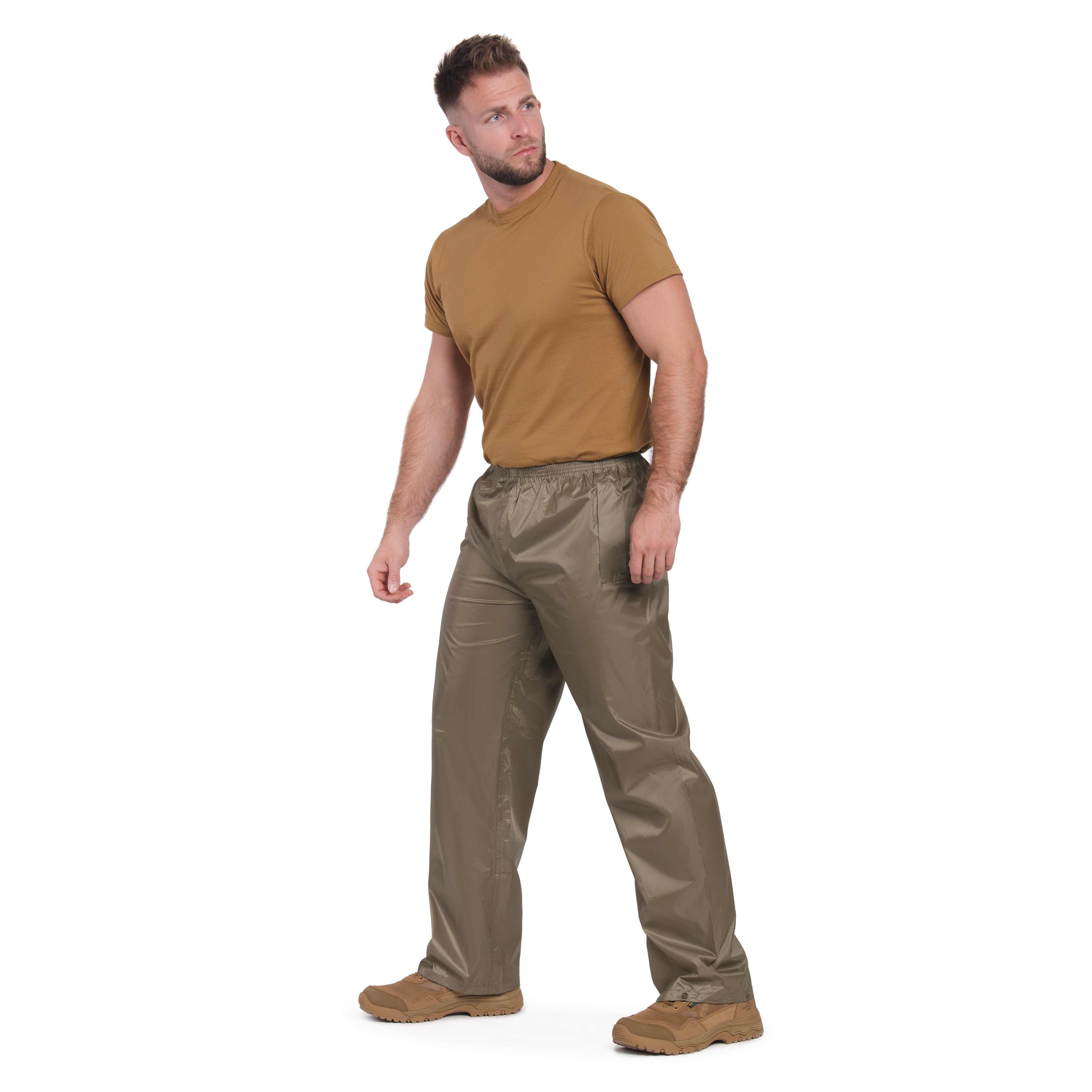 Mil-Tec Rainproof set jacket + pants - Olive