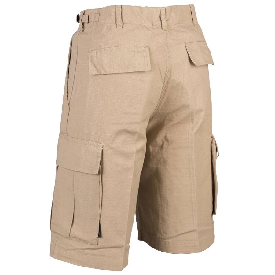 Mil-Tec Bermuda Rip-Stop Shorts Khaki