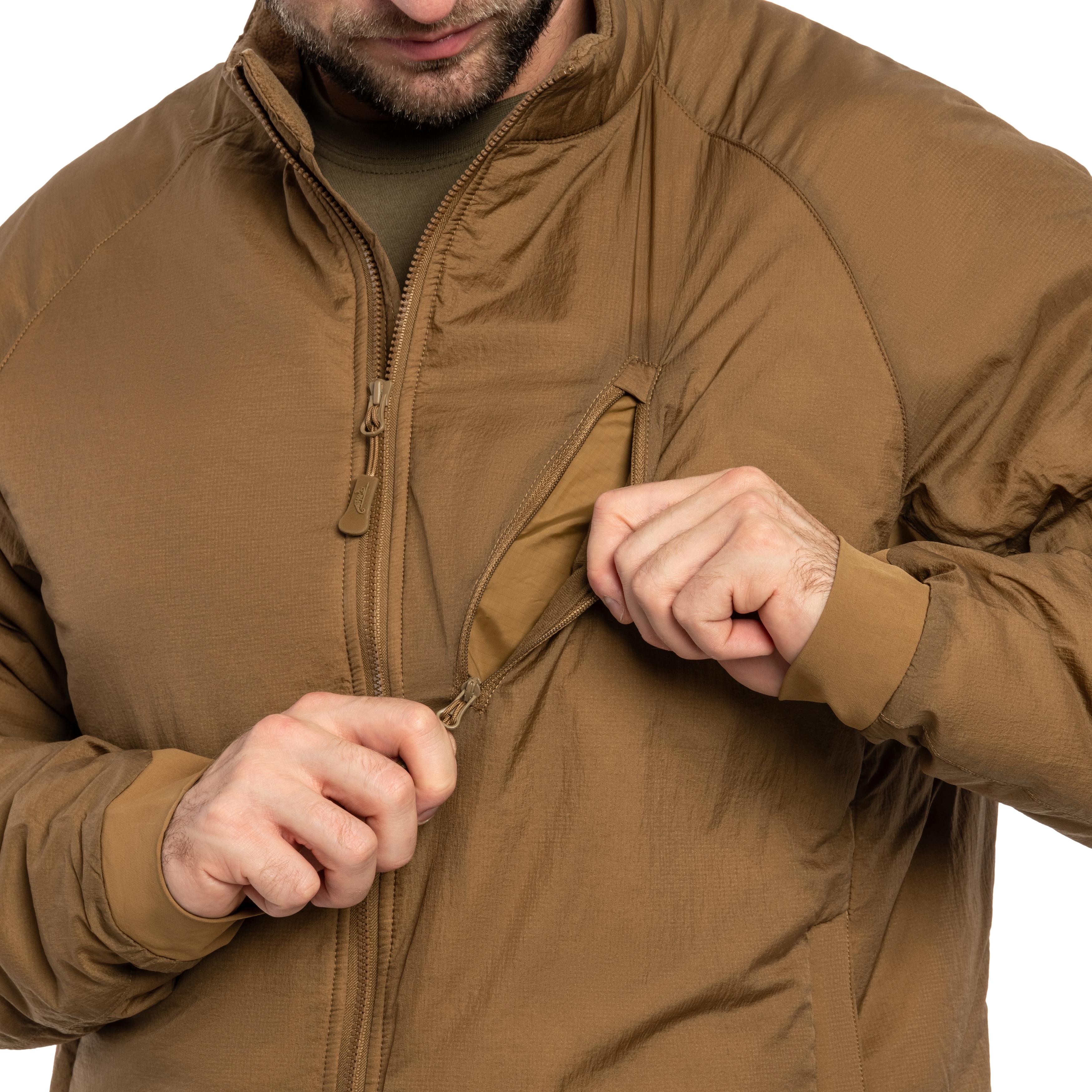 Helikon-Tex Wolfhound Climashield Apex Jacket - Coyote