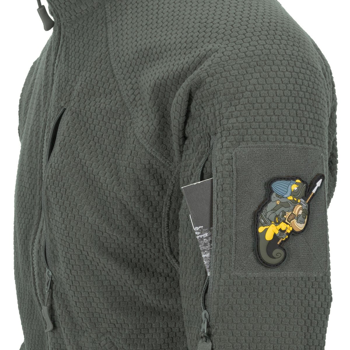 Helikon Alpha Tactical Fleece - Foliage Green