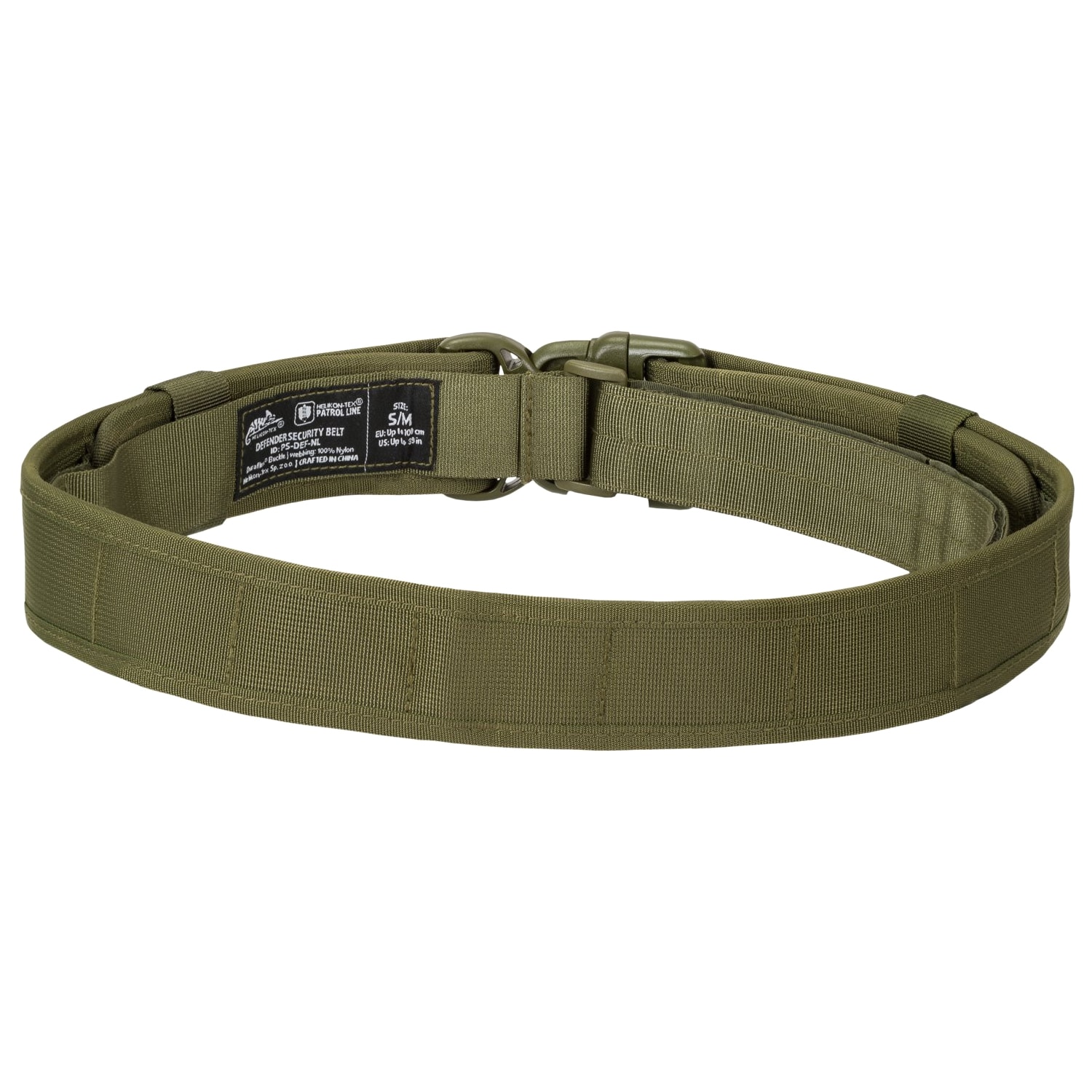 Helikon Defender Security Tactical Belt - Olive Green