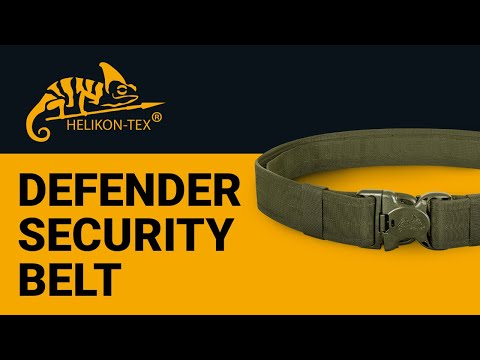 Helikon Defender Security Tactical Belt - Olive Green