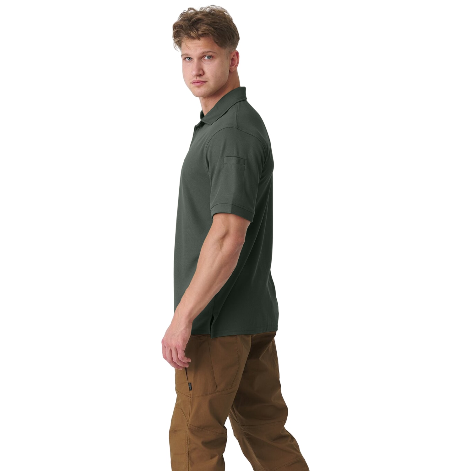 Helikon UTL TopCool Thermoactive Polo Shirt - Jungle Green