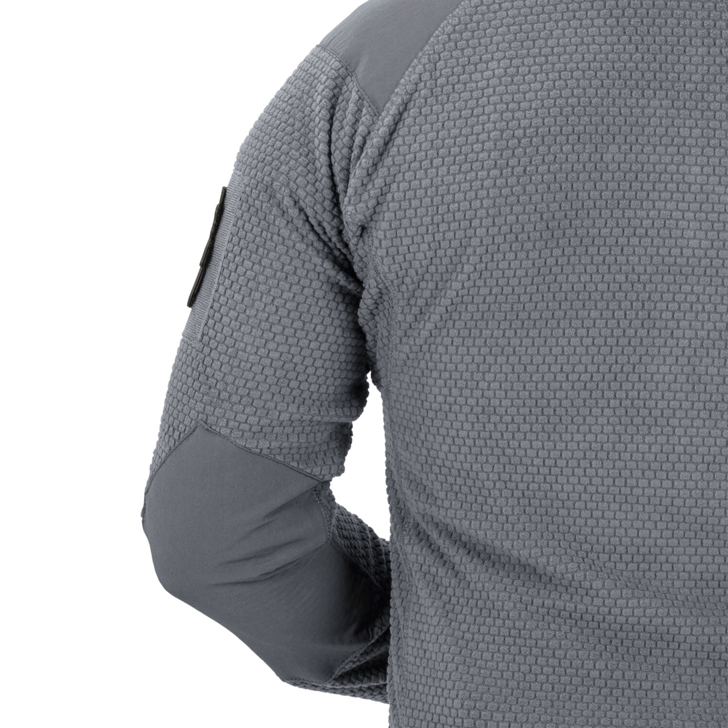 Helikon Alpha Hoodie Grid Fleece - Shadow Grey