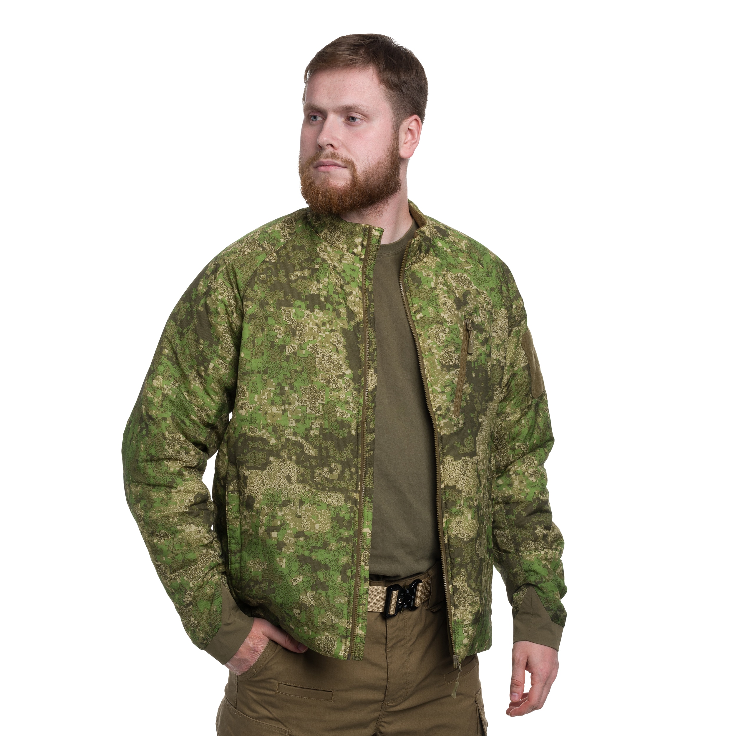 Helikon Wolfhound Climashield Apex Jacket - PenCott WildWood