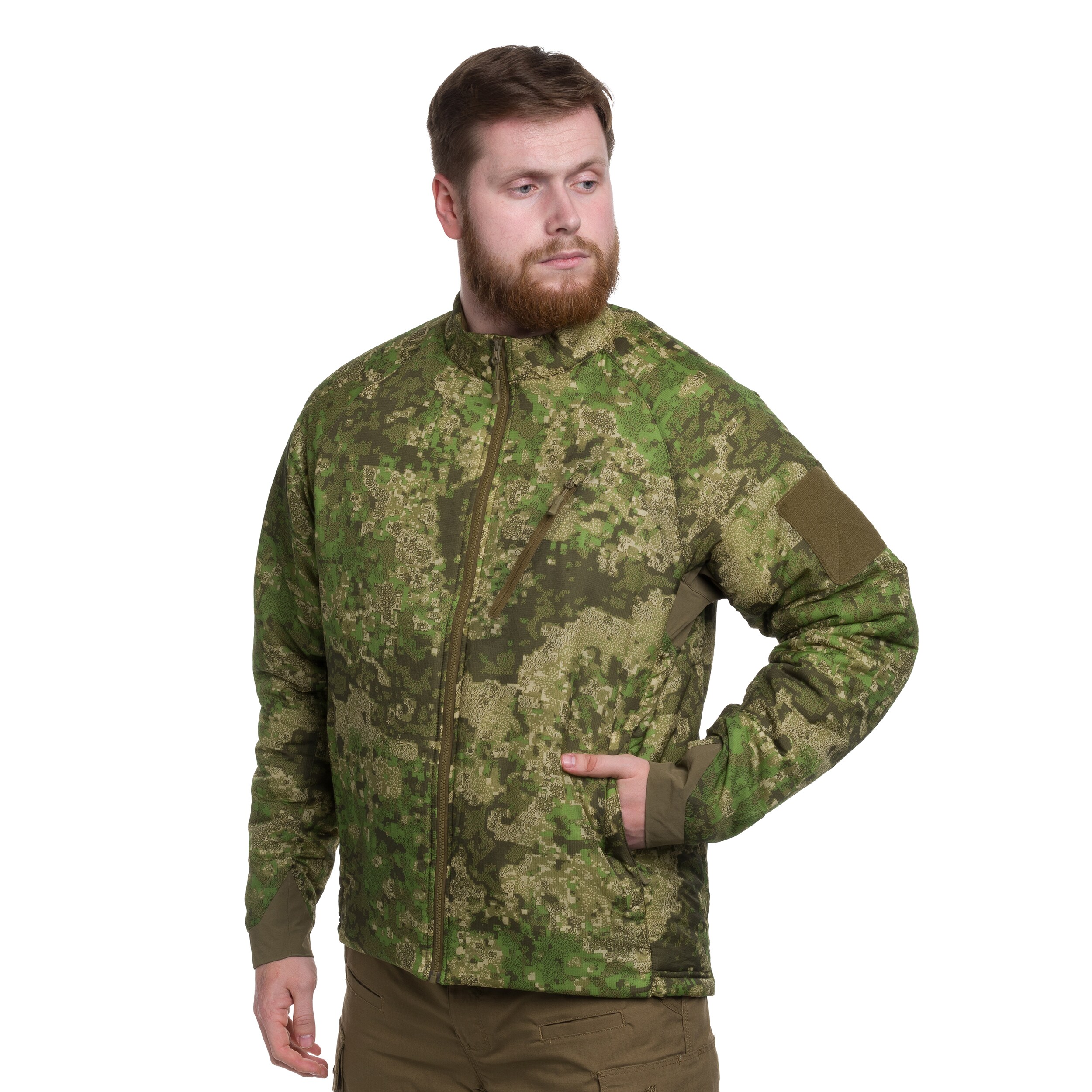 Helikon Wolfhound Climashield Apex Jacket - PenCott WildWood