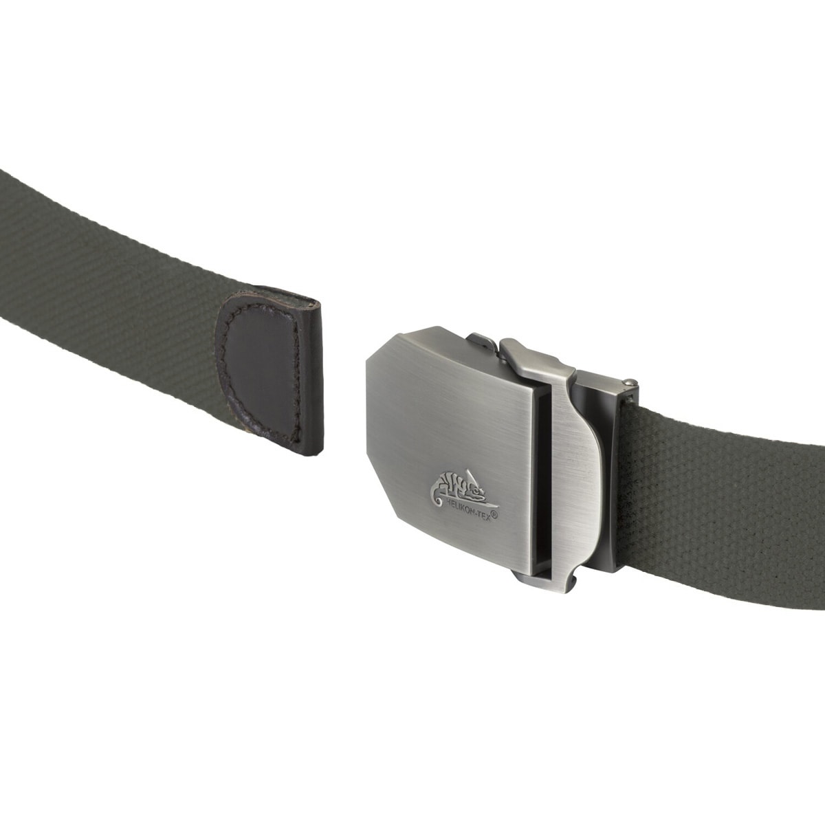 Helikon Logo Belt - Olive Green