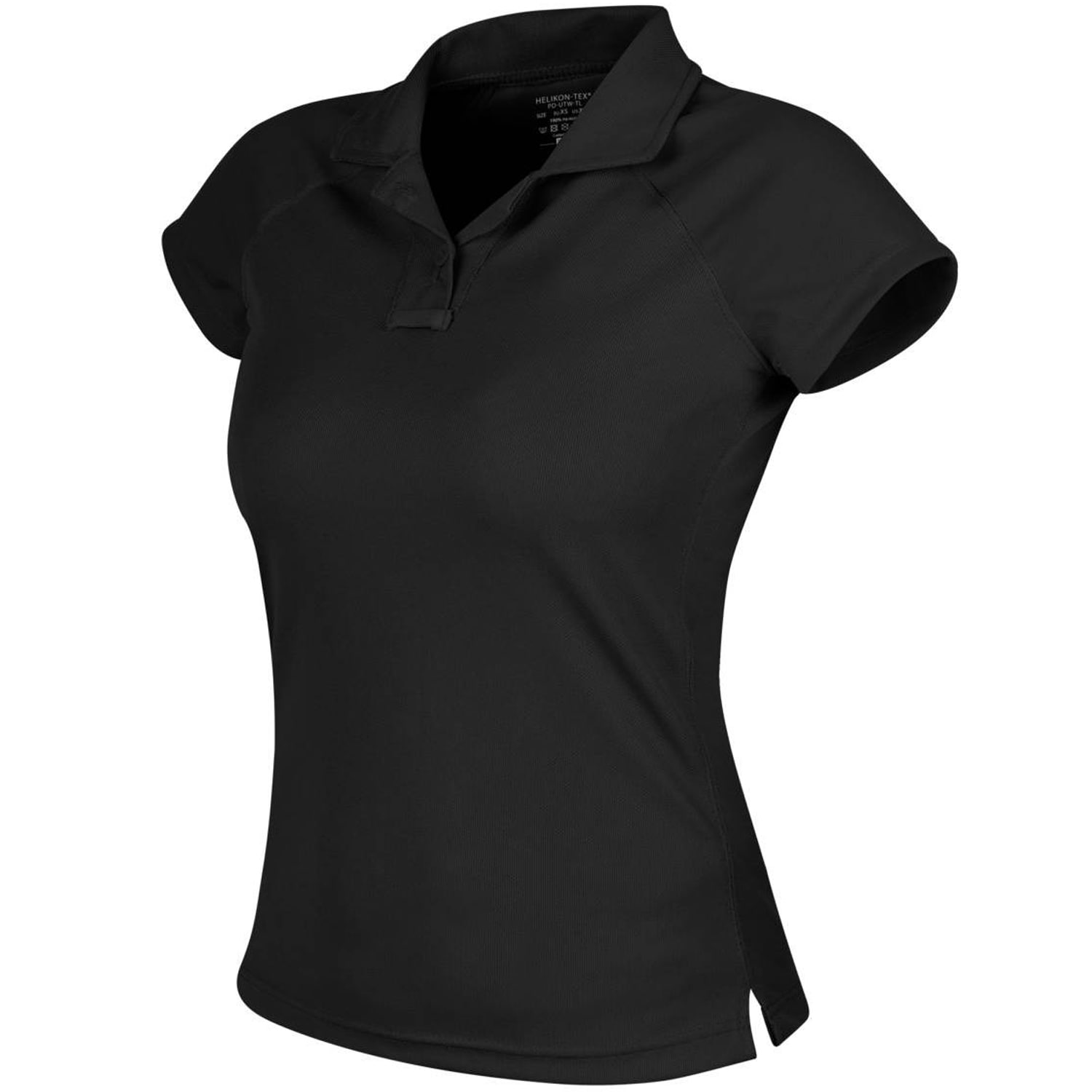 Helikon Women's UTL TopCool Lite Thermoactive Polo Shirt - Black