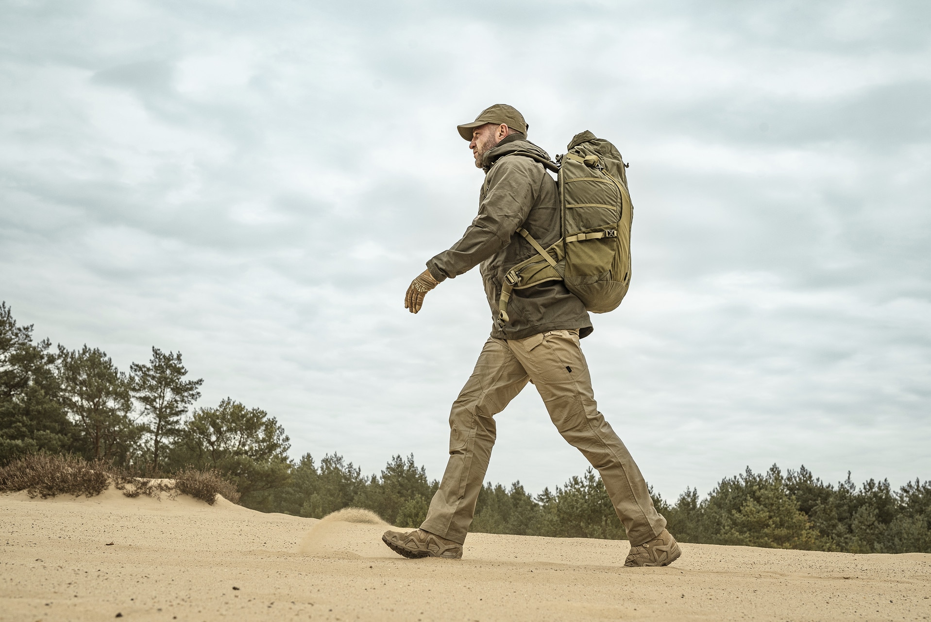 Helikon Pilgrim Anorak Jacket - Taiga Green