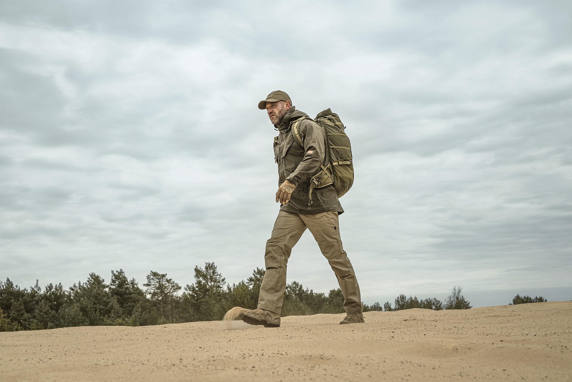 Helikon Pilgrim Anorak Jacket - Taiga Green