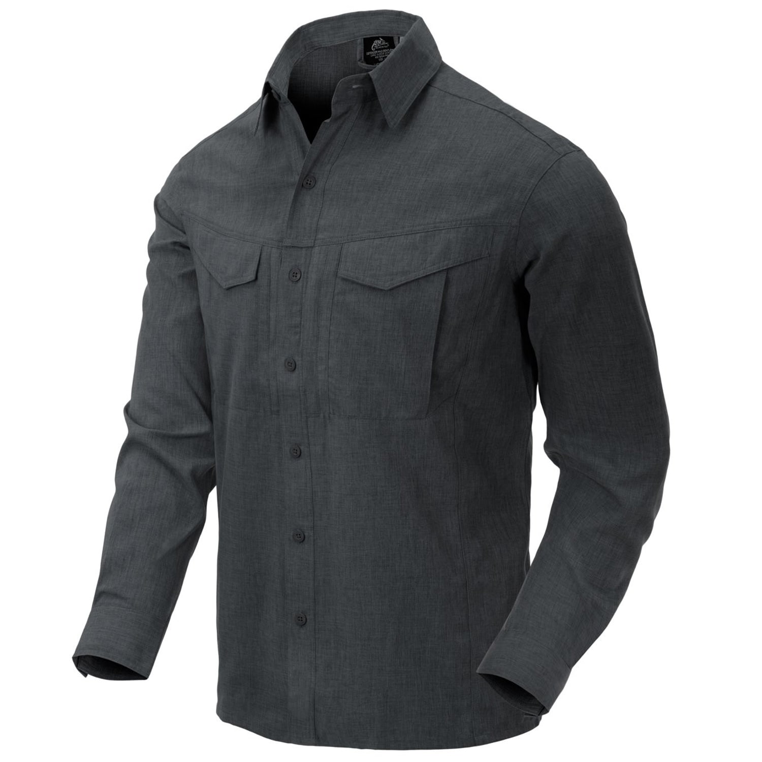 Helikon Defender Mk2 Gentleman Shirt - Black/Grey Melange