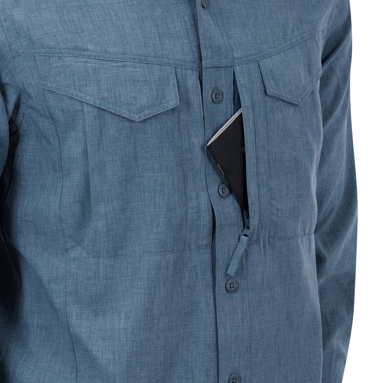 Helikon Defender Mk2 Gentleman Shirt - Melange Blue