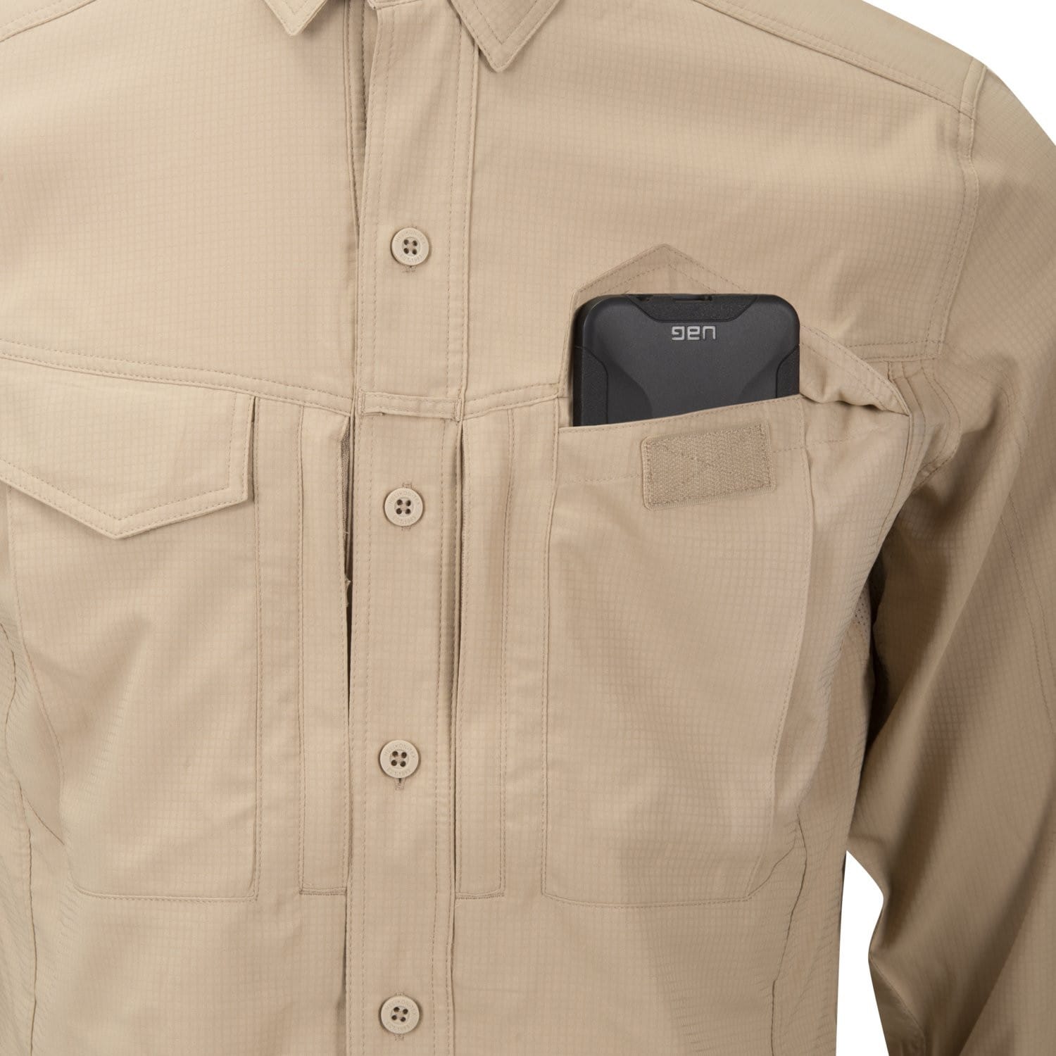 Helikon Defender Mk2 Tropical Shirt - Silver Mink