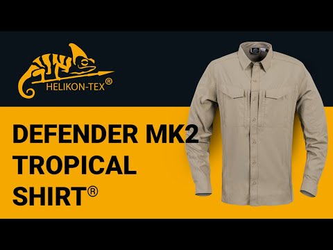 Helikon Defender Mk2 Tropical Shirt - Silver Mink