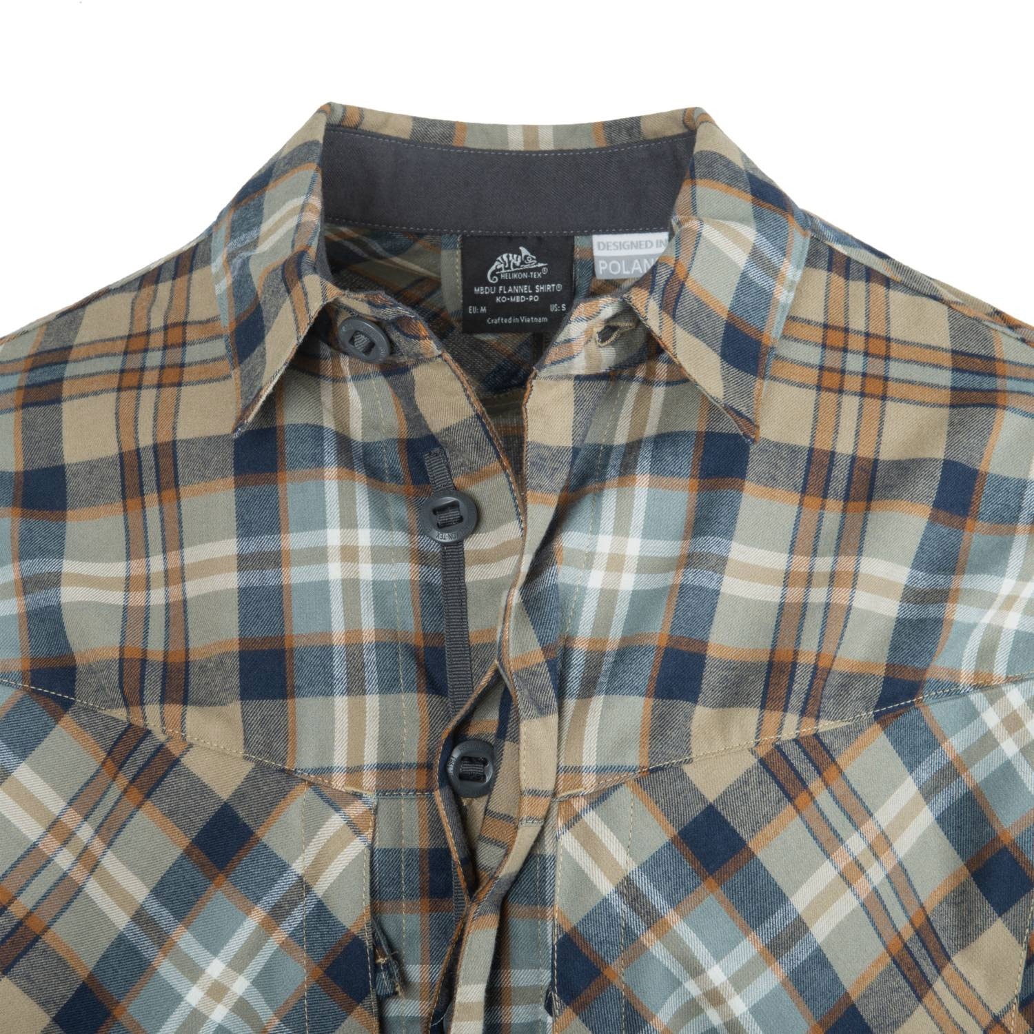 Helikon MBDU Flannel Long Sleeve Shirt - Ginger Plaid 