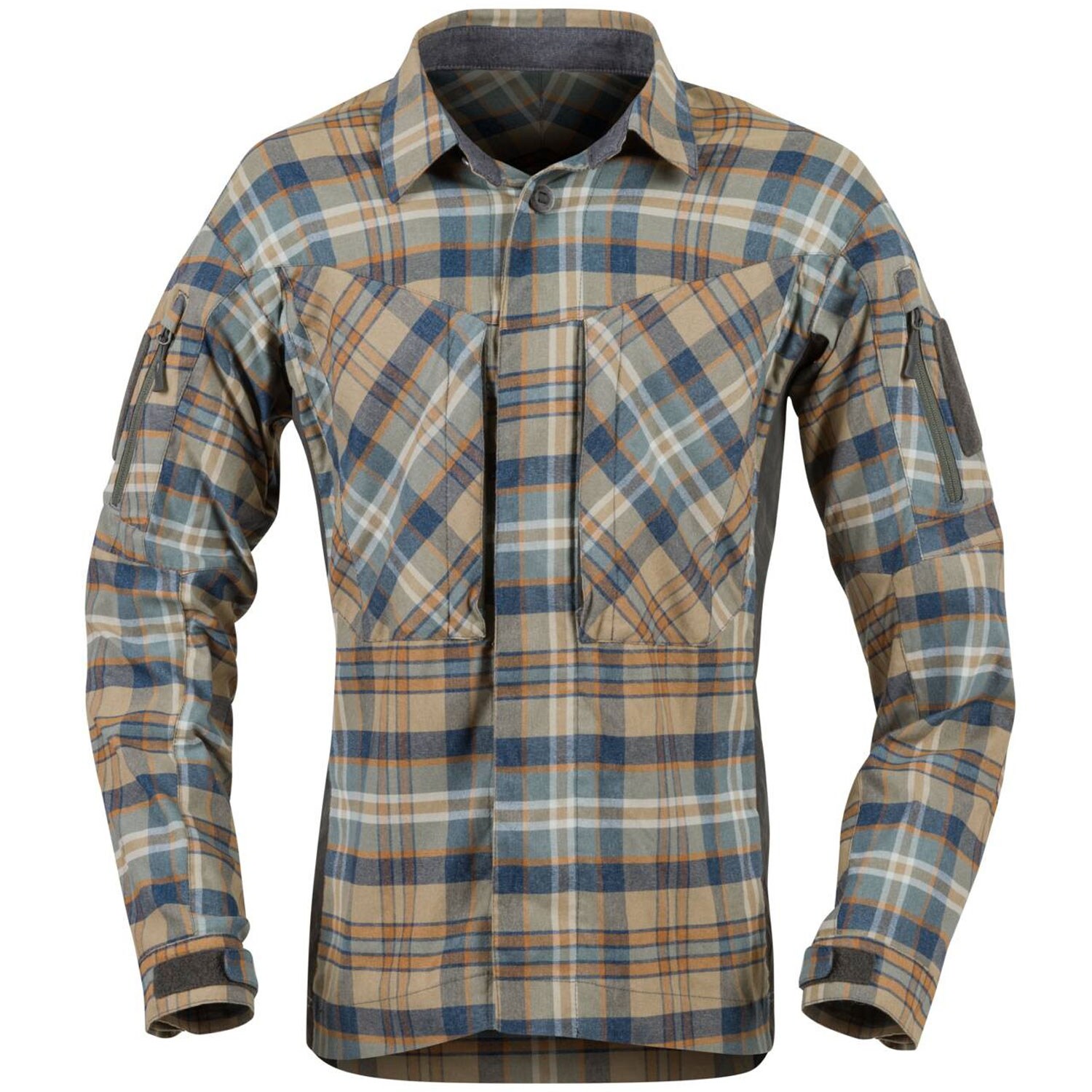 Helikon MBDU Flannel Long Sleeve Shirt - Ginger Plaid 