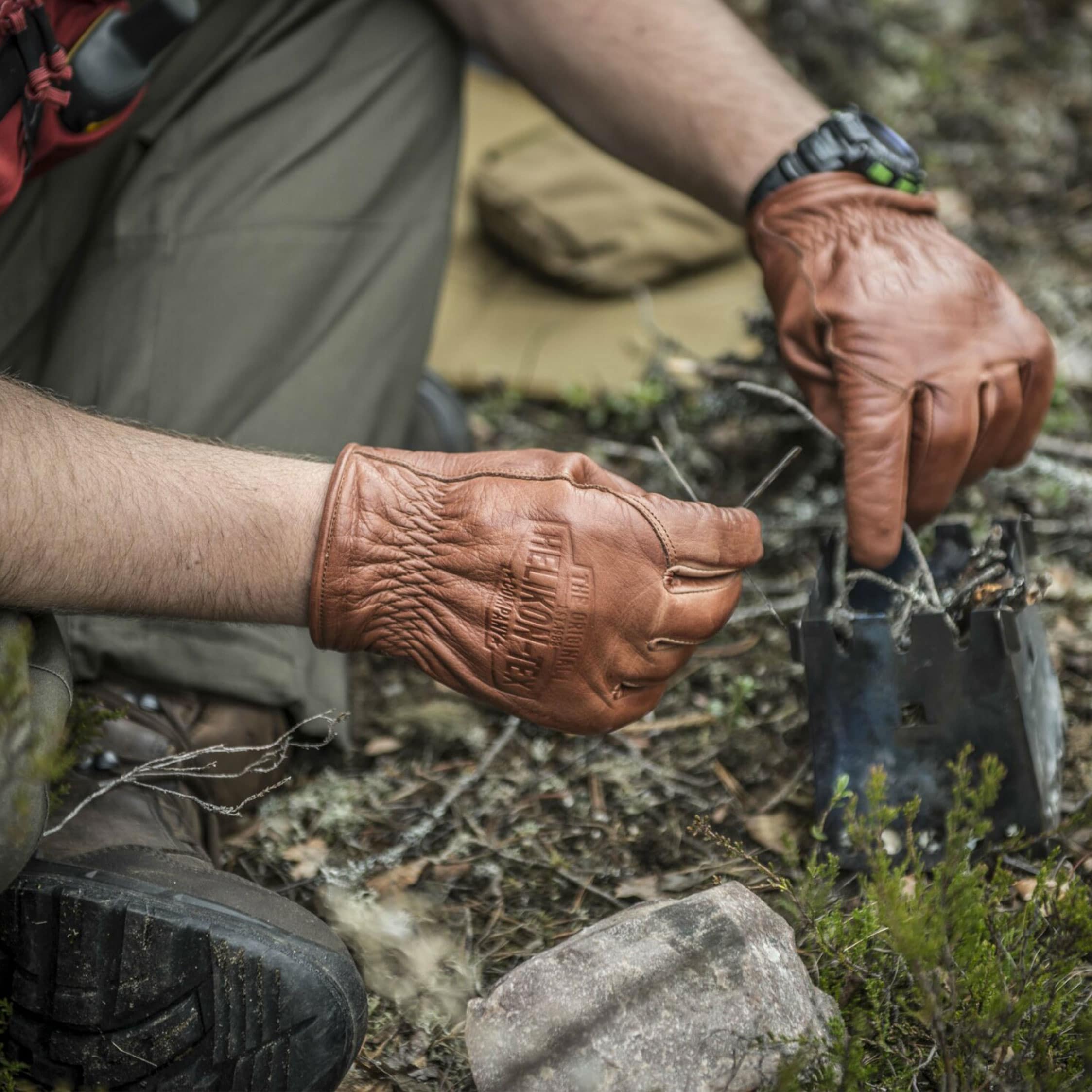 Helikon Lumber Gloves - U.S. Brown