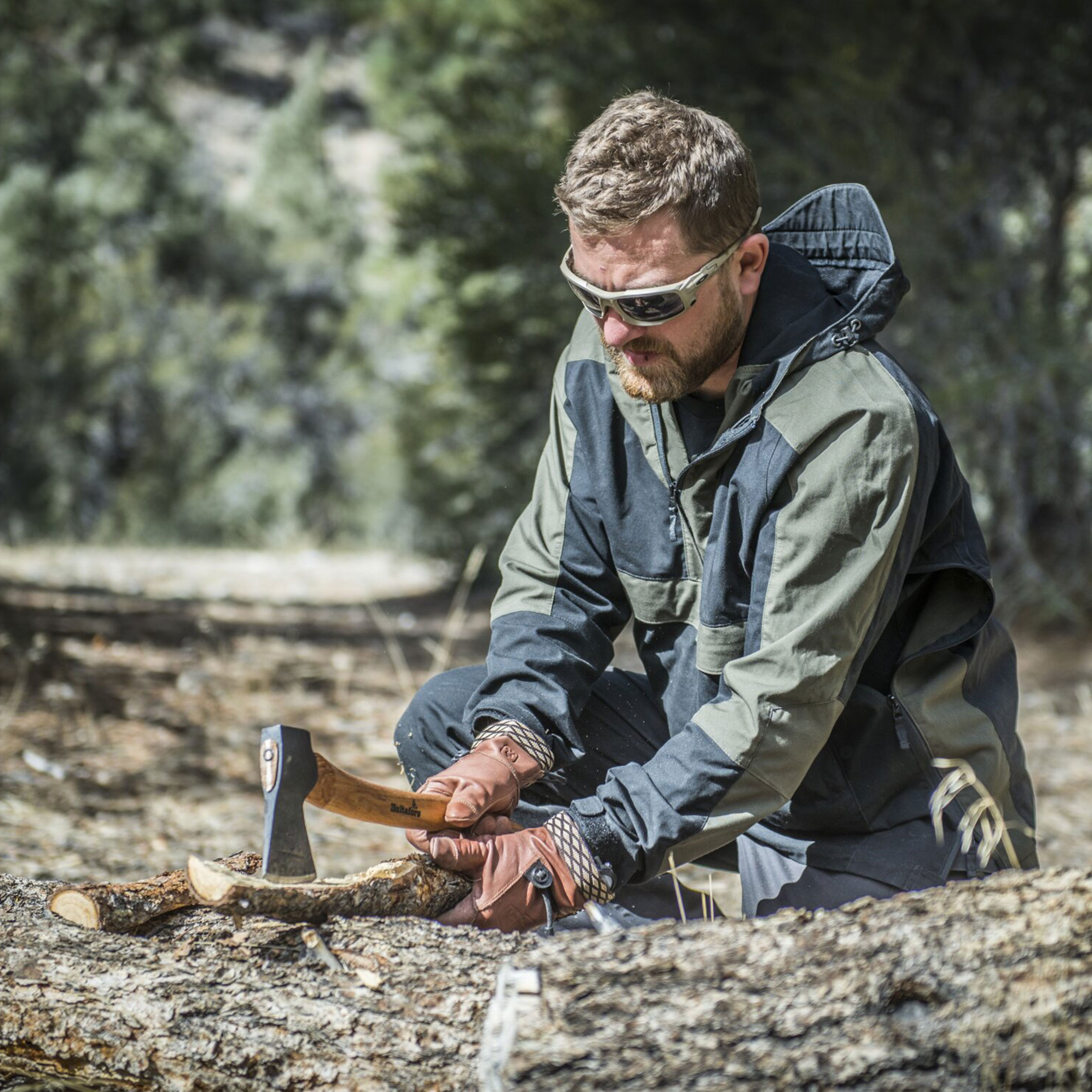 Helikon Woodcrafter Gloves - U.S. Brown