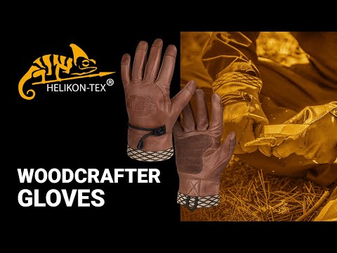 Helikon Woodcrafter Gloves - U.S. Brown