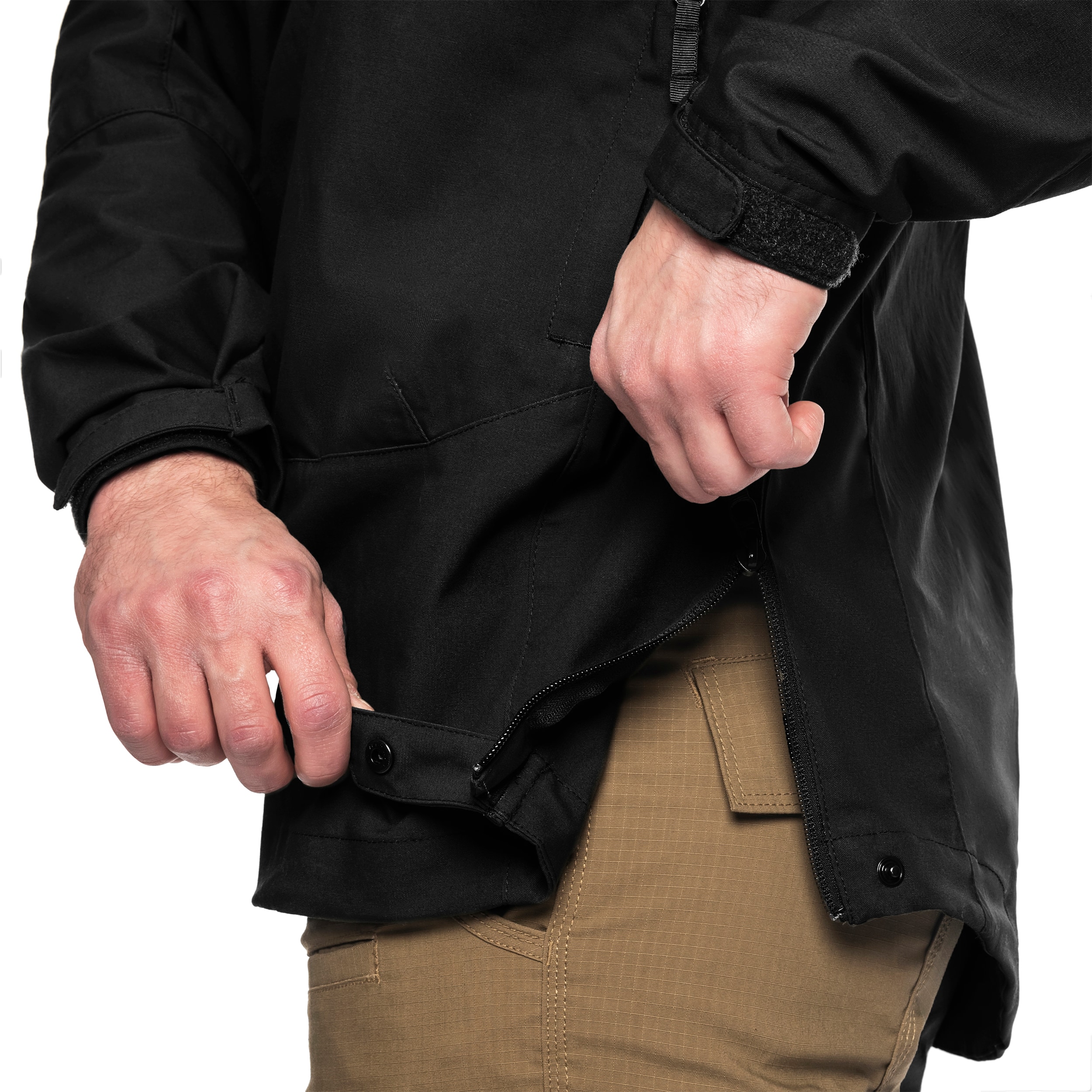 Jacket Helikon Woodsman Anorak - Black