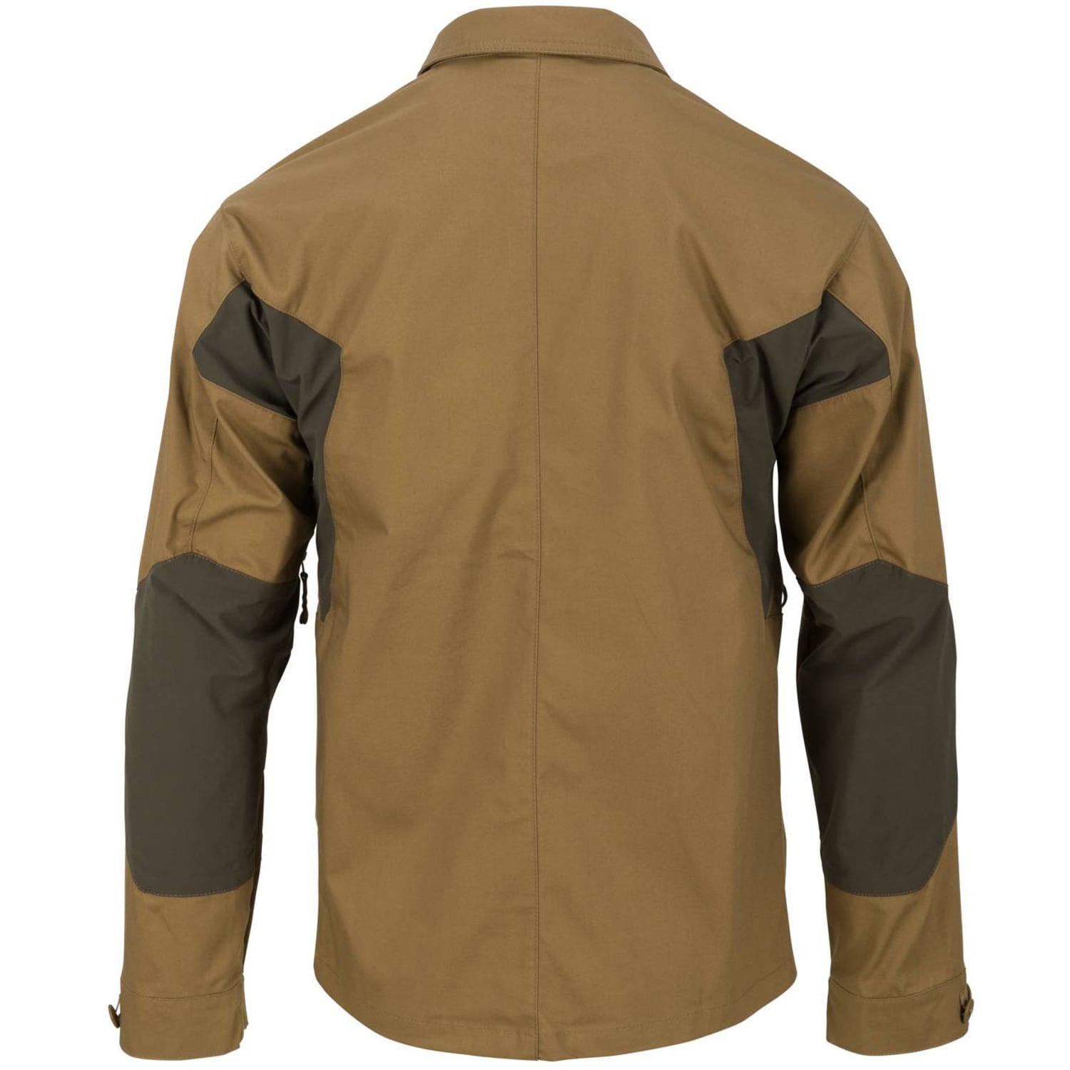 Helikon Woodsman Long Sleeve Shirt - Coyote/Taiga Green 