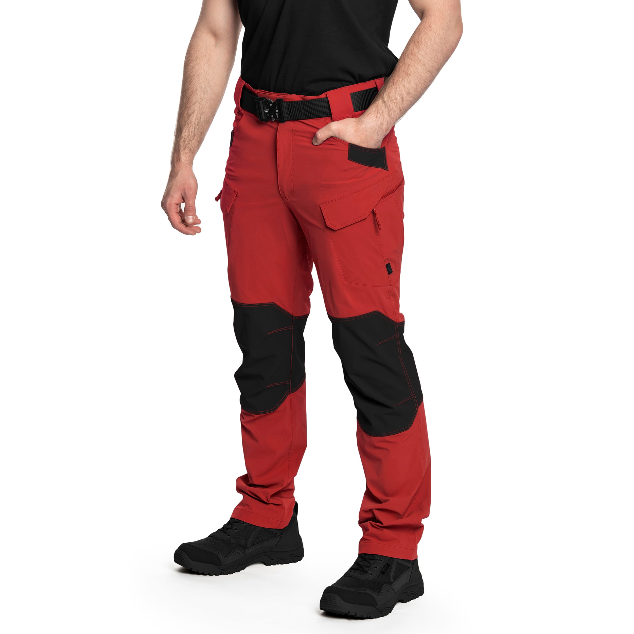 Helikon OTP VersaStretch Trousers - Crimson Sky/Black