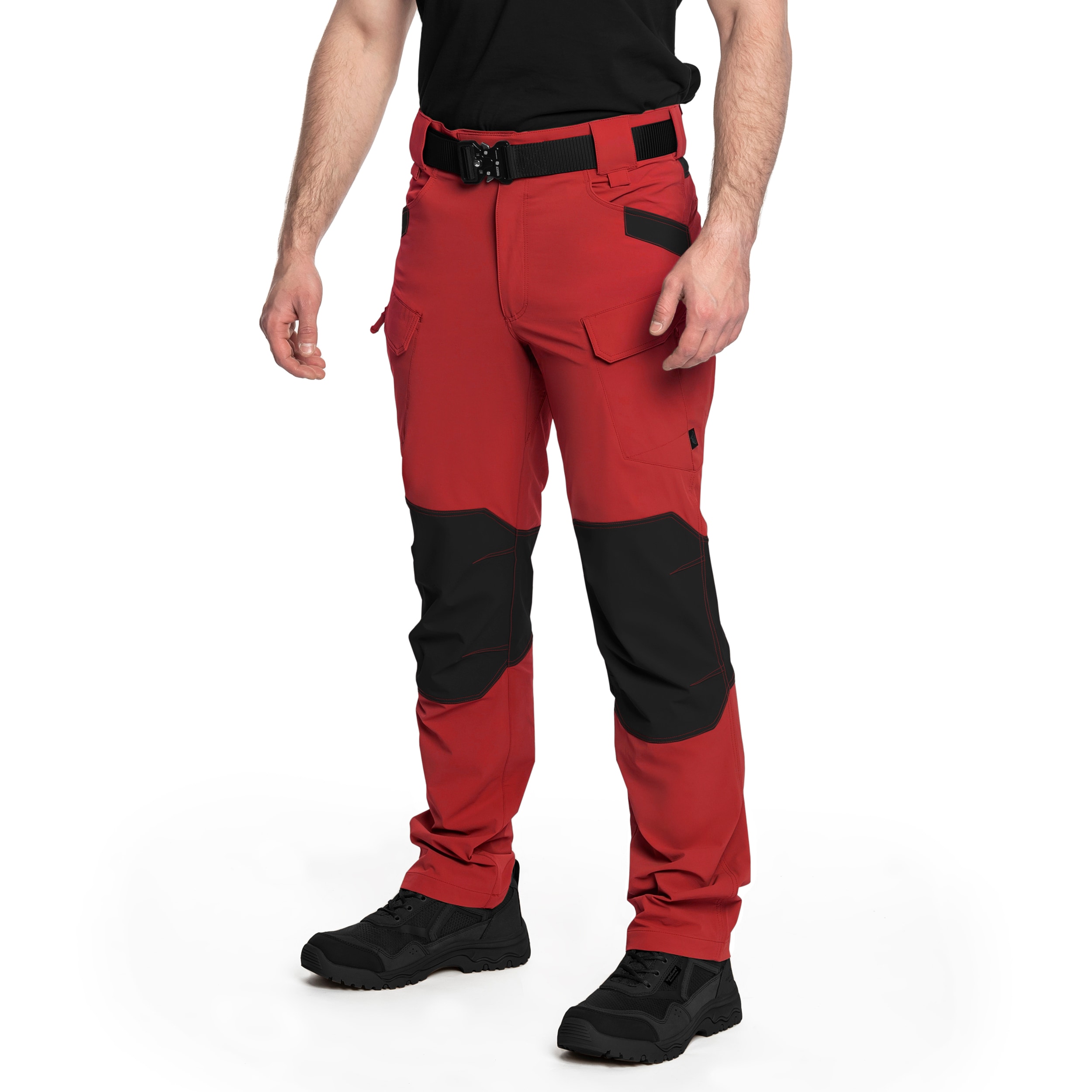 Helikon OTP VersaStretch Trousers - Crimson Sky/Black