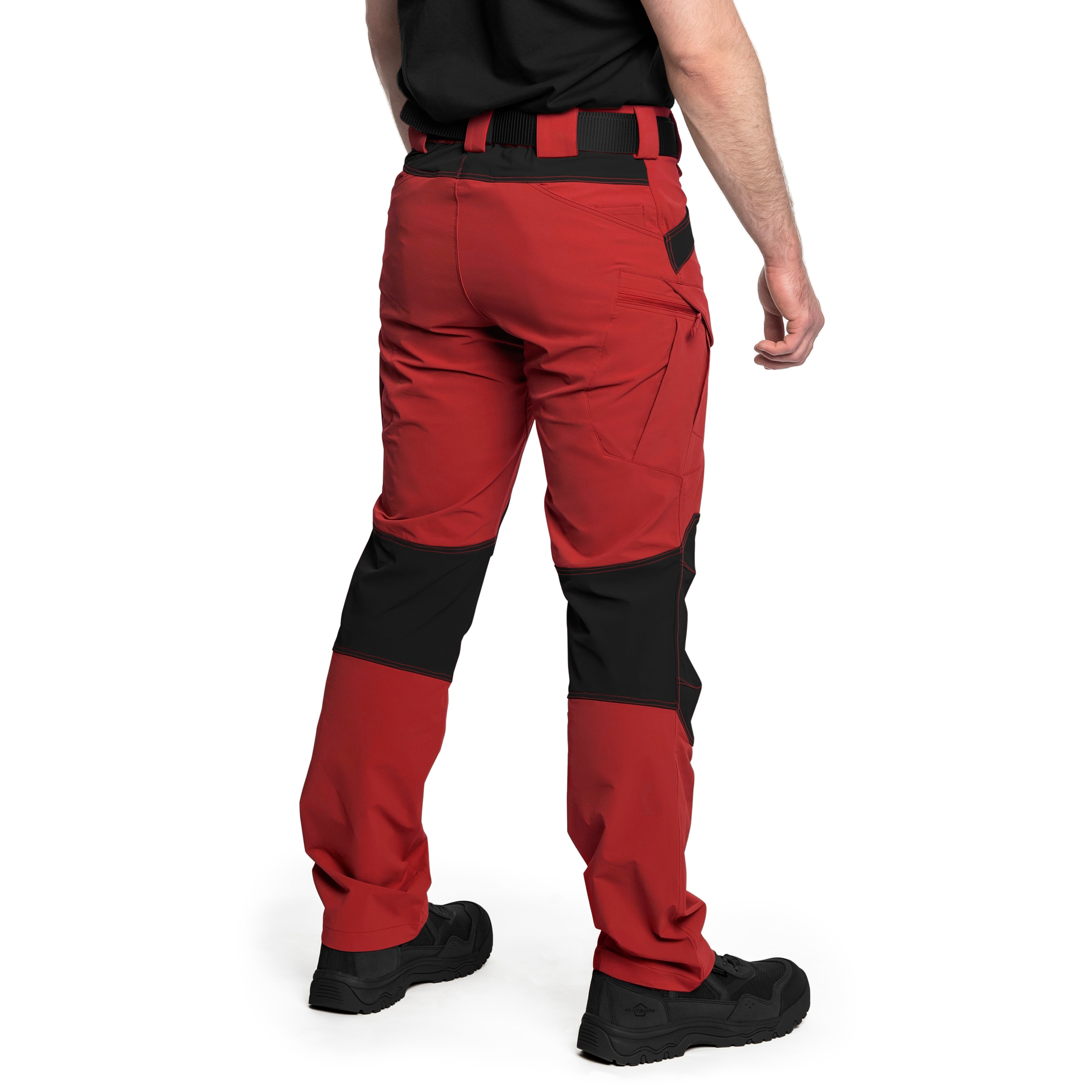 Helikon OTP VersaStretch Trousers - Crimson Sky/Black