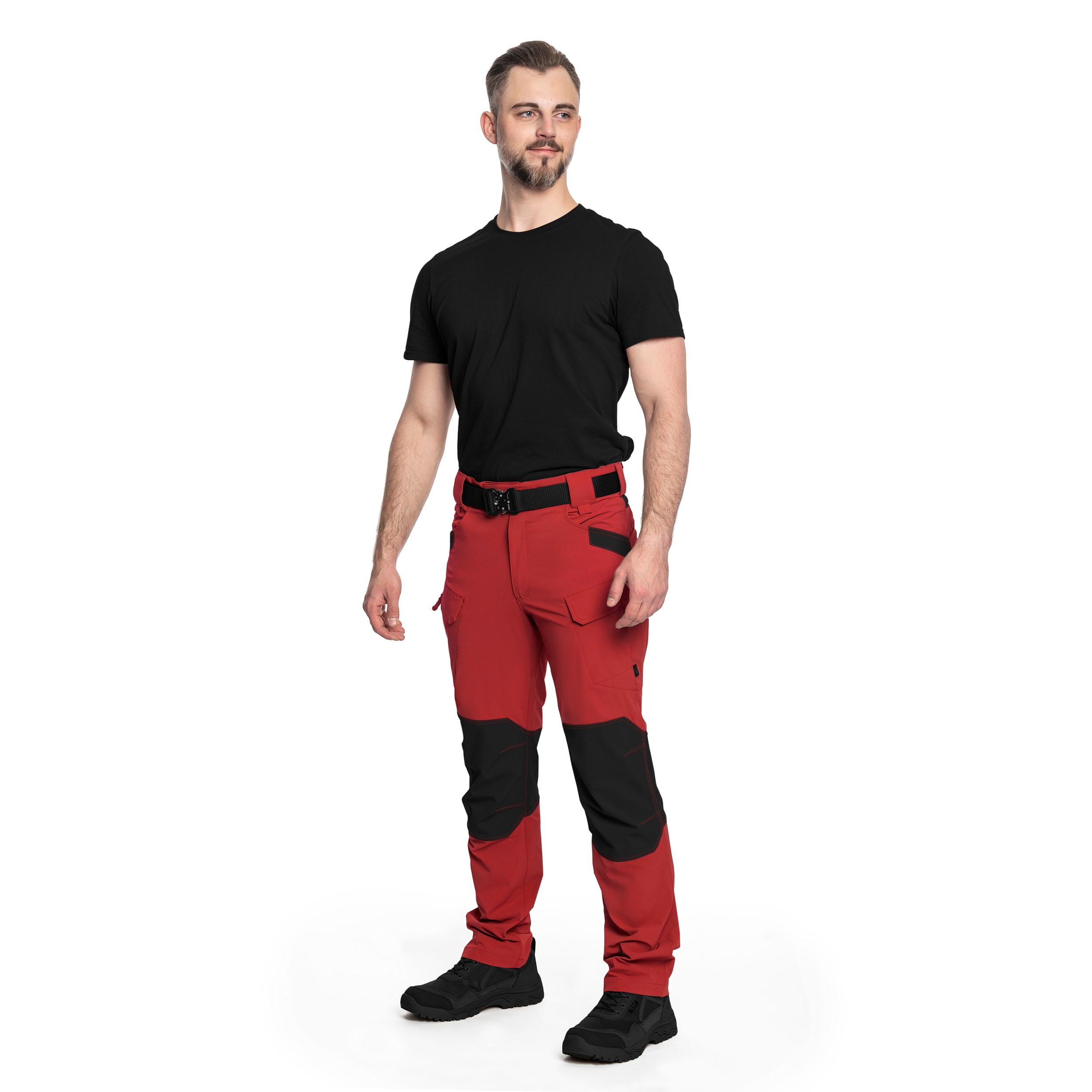 Helikon OTP VersaStretch Trousers - Crimson Sky/Black