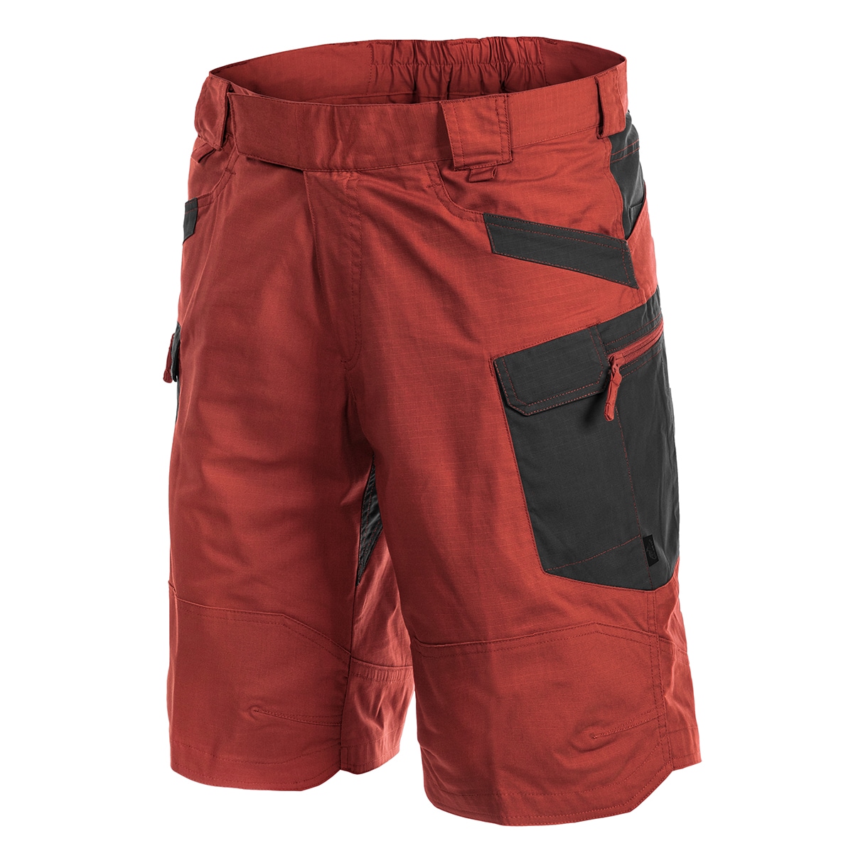 Helikon-Tex UTS 11" PolyCotton Rip-Stop Shorts - Crimson Sky/Ash Grey
