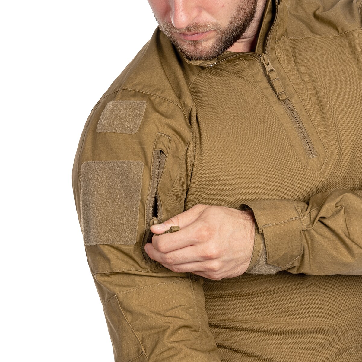 Helikon-Tex MCDU Combat Shirt NyCo Rip-Stop - Coyote